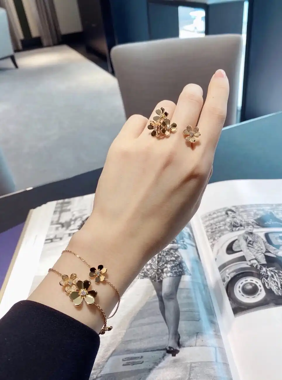 纯金手链定制图片展示