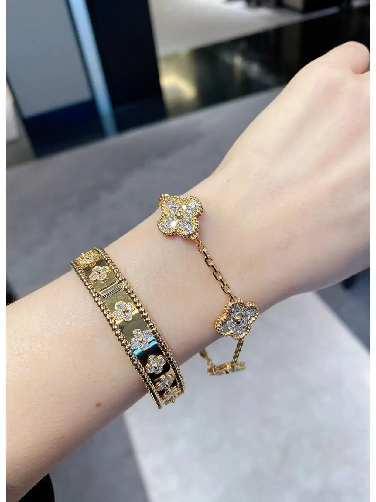 纯金手链定制图片展示