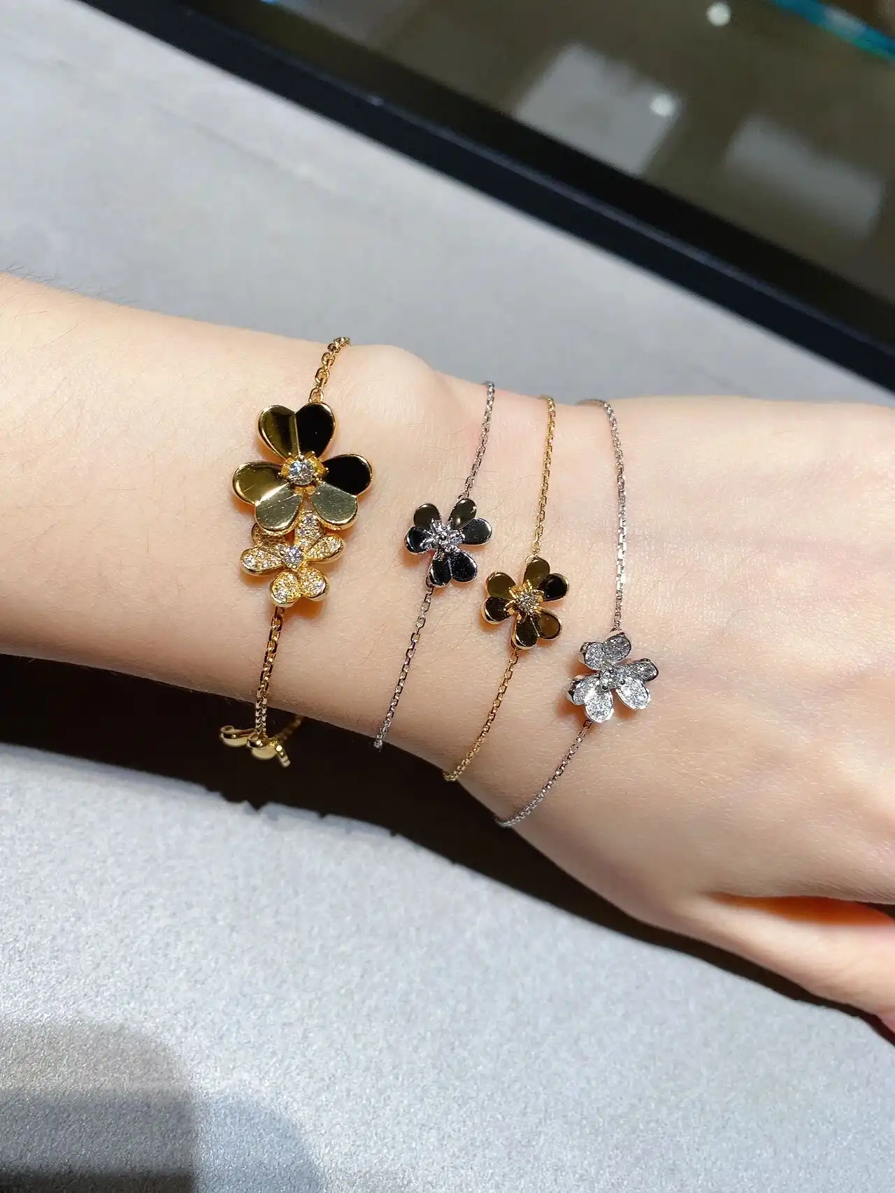纯金手链定制图片展示