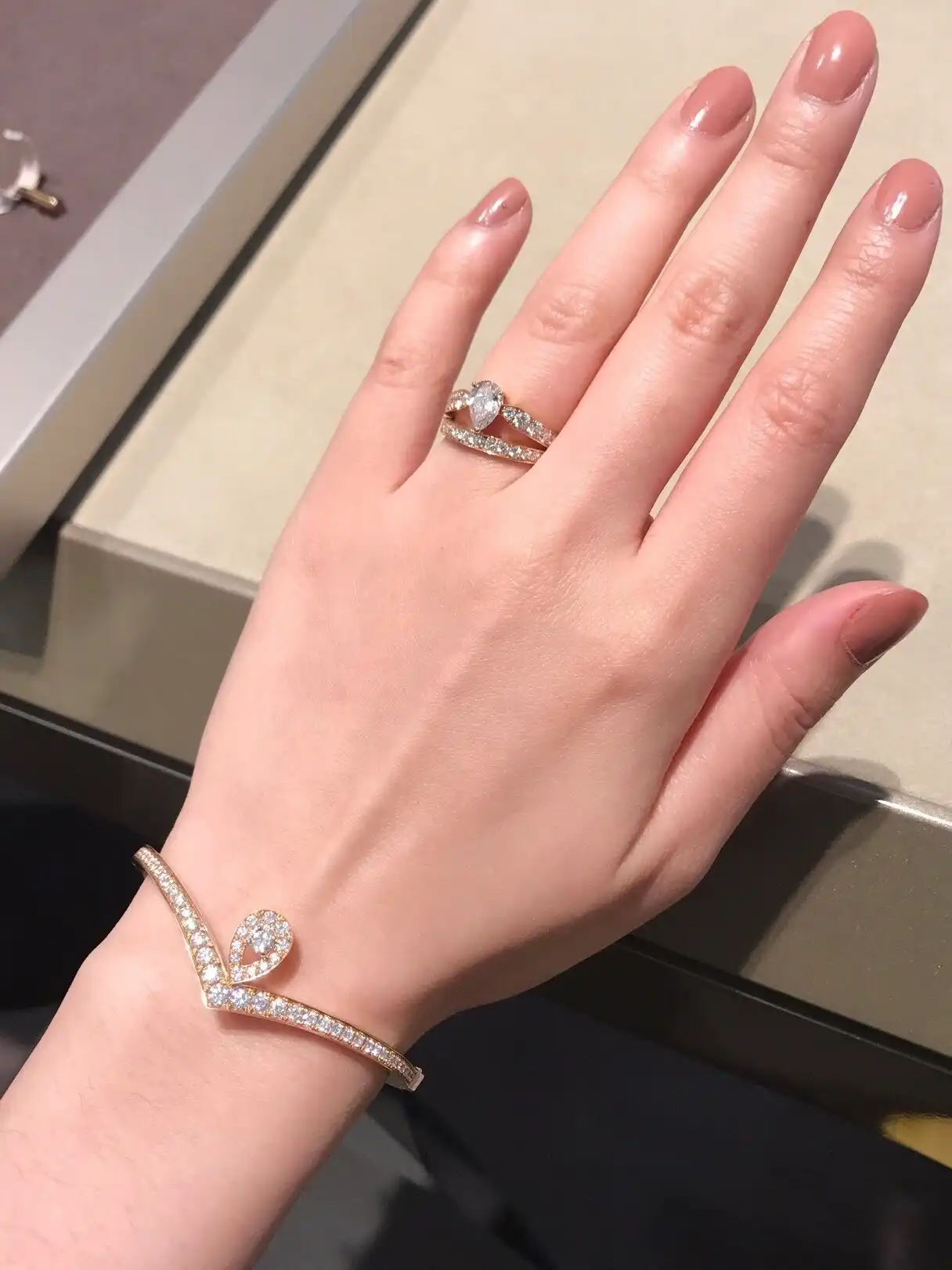 纯金手链定制图片展示