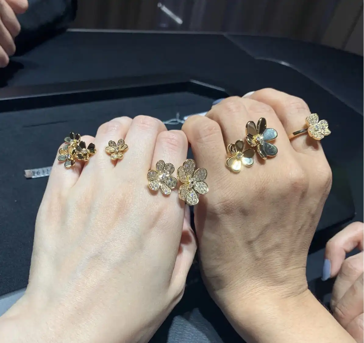 纯金手链定制图片展示