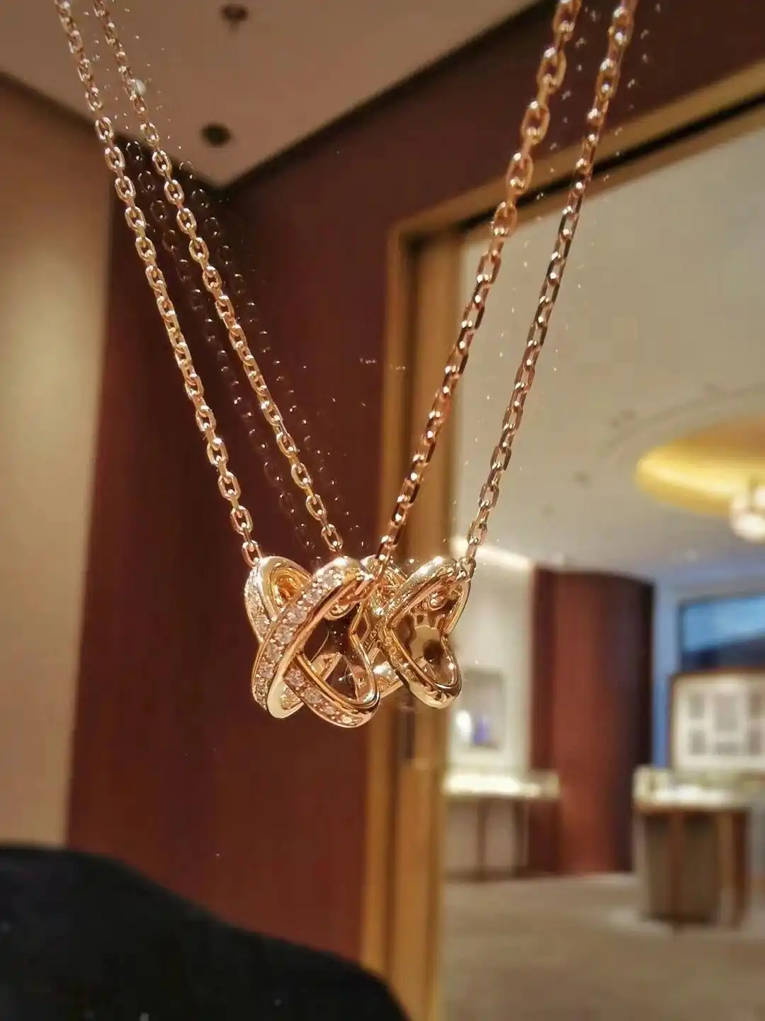玫瑰金手绳定制图片展示