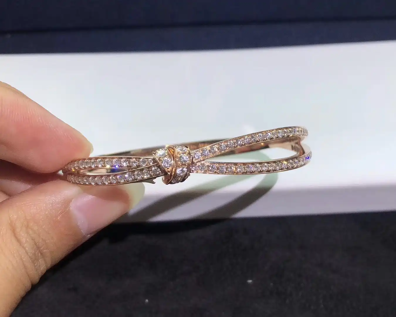 玫瑰金手绳定制图片展示