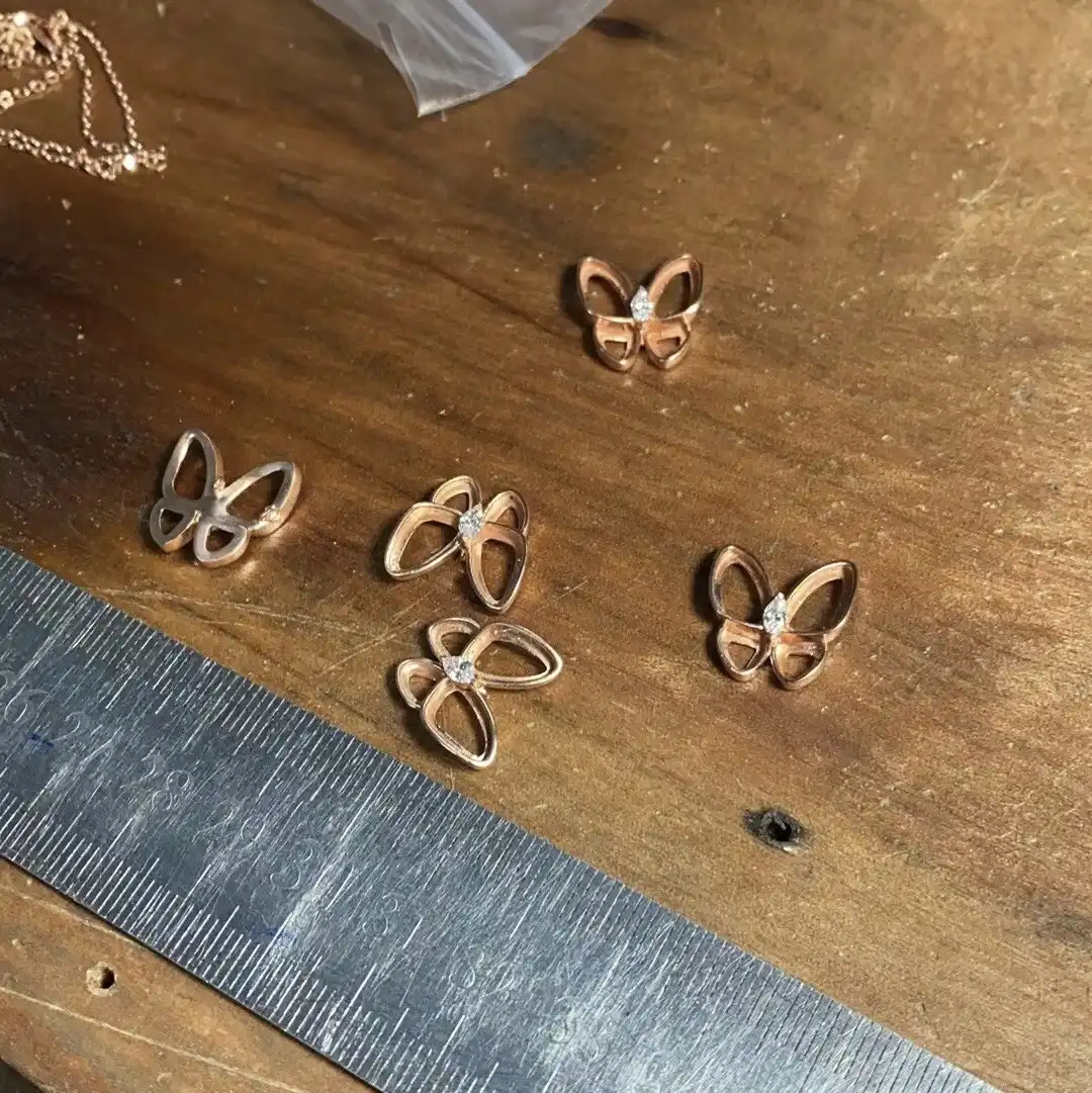 玫瑰金手绳定制图片展示