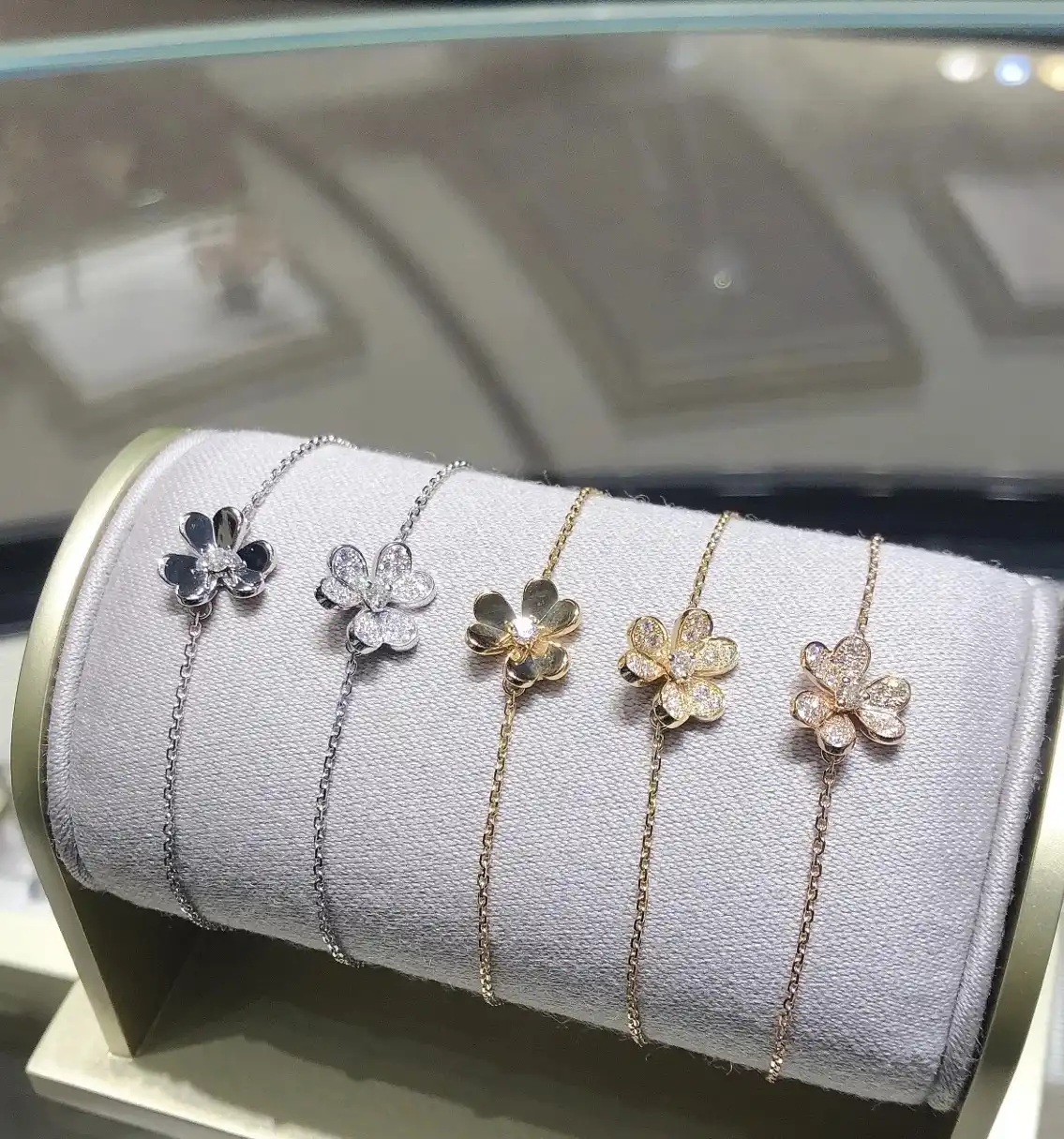玫瑰金手绳定制图片展示