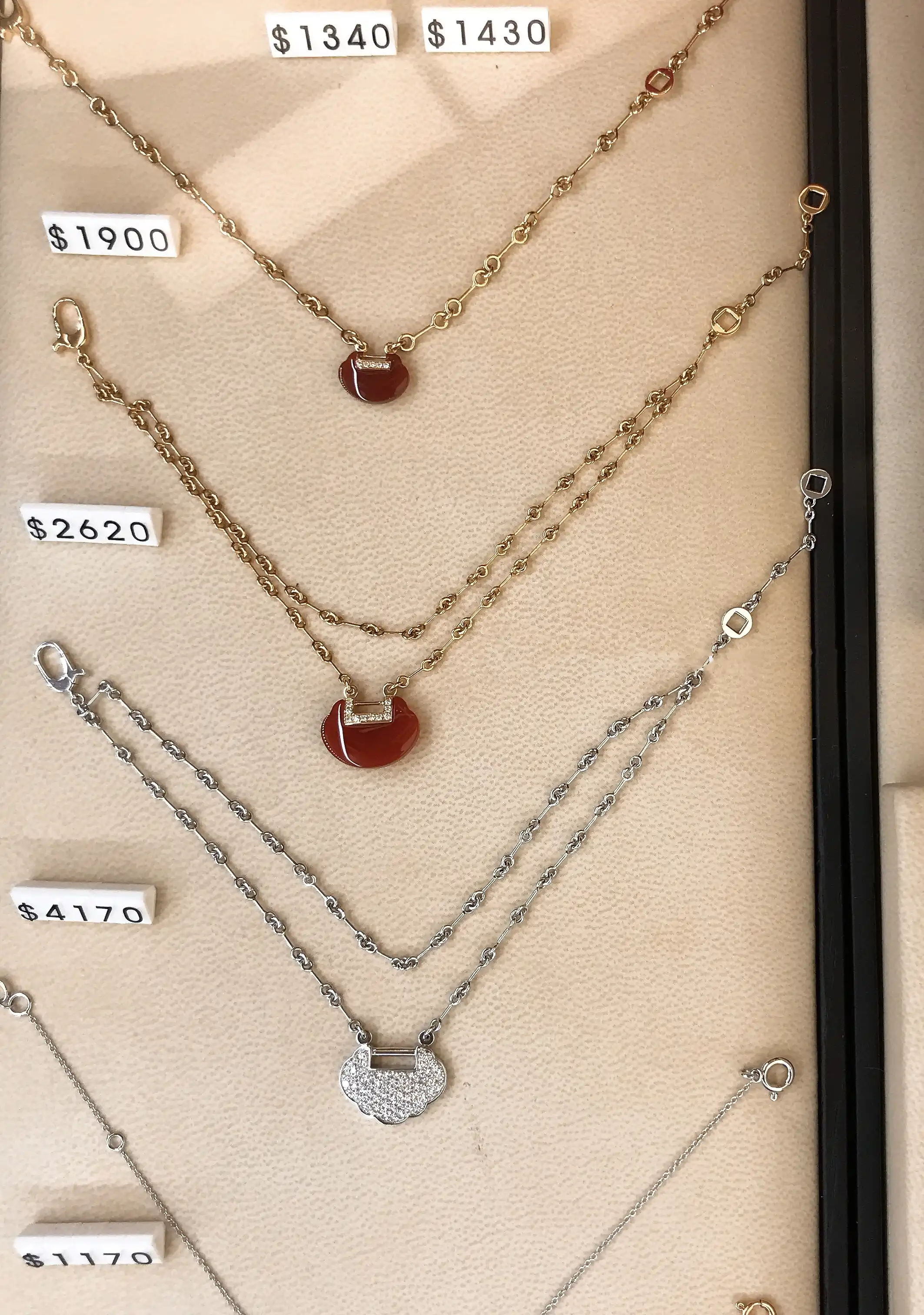 玫瑰金手绳定制图片展示