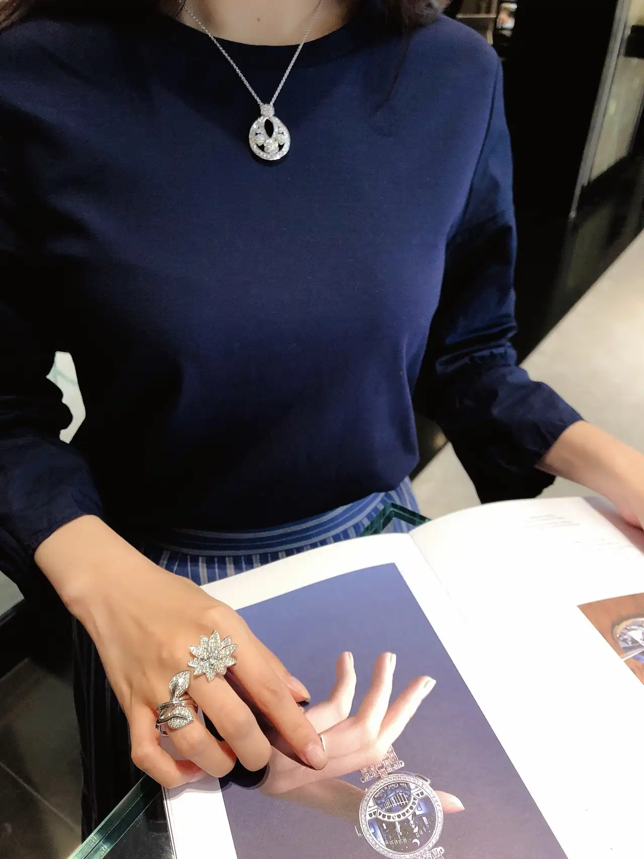 纯金手链定制图片展示